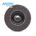 4" Double Pattern Calcined a/O Abrasive Flexible Flap Disc Made in China